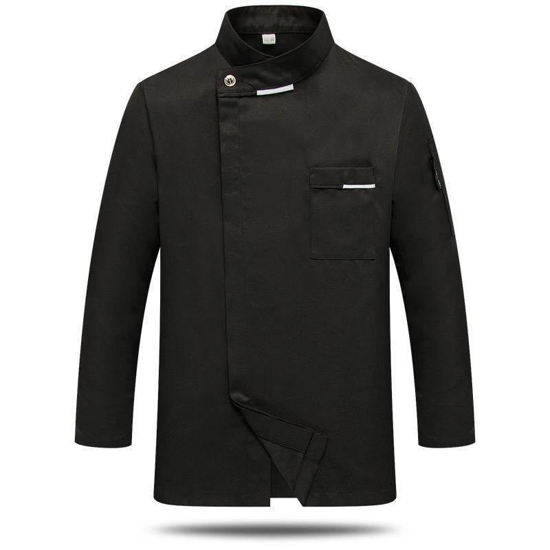 Chef Clothes Short Sleeved Restaurant Kitchen Work Clothes Long Sleeved Large