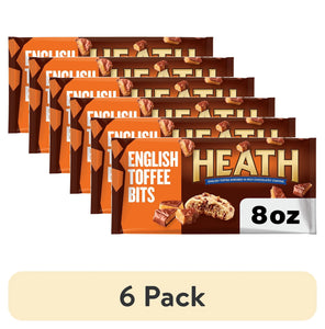 Chocolate English Toffee Baking Bits, 8 Oz Bag