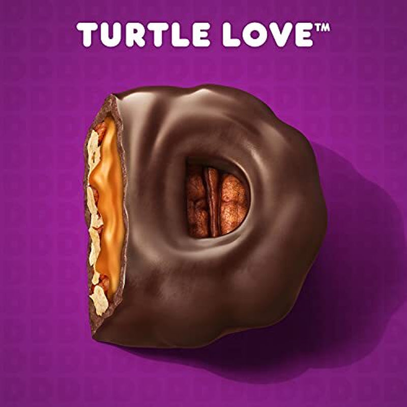 Dunkin Turtle Love K Cup Pods 60 Count Dark Roast Coffee Pods Flavored Coffee