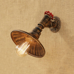 Coffee Shop Restaurant Water Pipe Wall Lamp