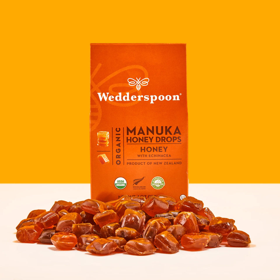Organic Manuka Honey Drops - Honey 20Ct