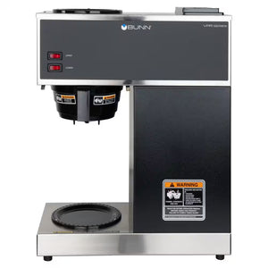 VPR 12-Cup Commercial Coffee Maker W/ 2 Glass Decanters, 33200.0015