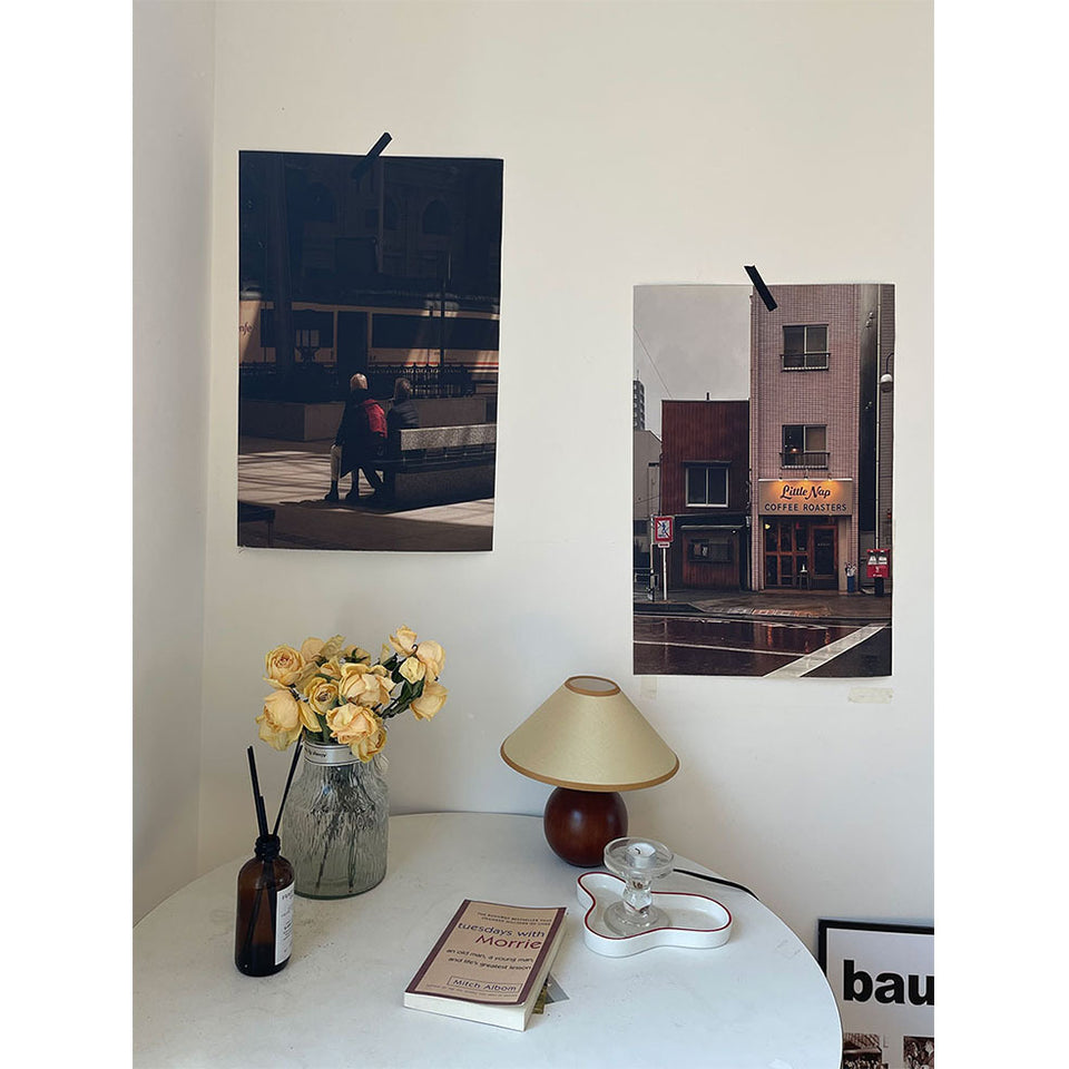 Photography Coffee Shop Combination Wall Decoration Painting