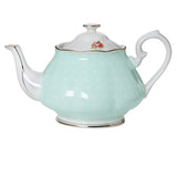 European Style Ceramic Gilded Glaze Coffee Pot For Home Use