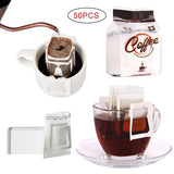 Material Coffee Filter Paper Food Grade Filter Bag Hanging Ear Coffee Bag
