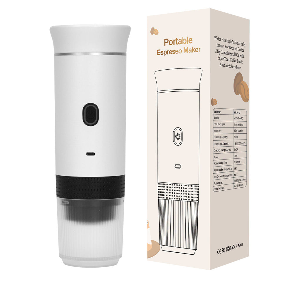 Self-heating Espresso Car Coffee Machine
