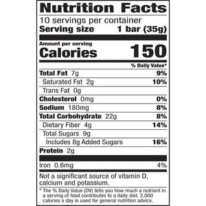Soft Baked Muffin Bars, Chocolate Chip, Snack Bars, 10 Bars, 12.4 Oz